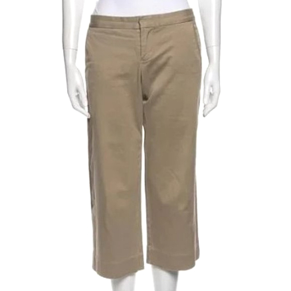 Marc Jacobs Stretch Cotton Khaki Capri Pant- Sz. 2